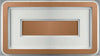 Plafoniera-Contemporanea-Halò-Metallo-Rame-Opaco-Led-36W