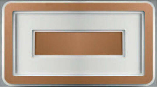 Plafoniera-Contemporanea-Halò-Metallo-Rame-Opaco-Led-45W