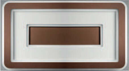 Plafoniera-Contemporanea-Halò-Metallo-Ruggine-Led-36W