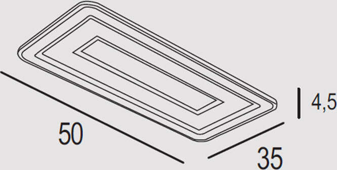 Plafoniera-Contemporanea-Halò-Metallo-Ruggine-Led-36W