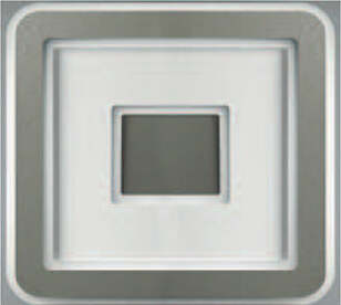 Plafoniera-Contemporanea-Halò-Metallo-Tortora-Led-46W
