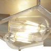 Plafoniera-Contemporanea-Heaton-Ferro-Argento-Oro-2-Luci-E27