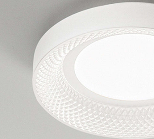 Plafoniera-Contemporanea-Hive-Metallo-Biancoled-Integrato-40W