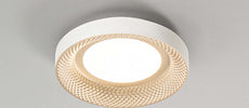 Plafoniera-Contemporanea-Hive-Metallo-Oroled-Integrato-30W