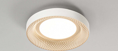 Plafoniera-Contemporanea-Hive-Metallo-Oroled-Integrato-30W