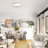Plafoniera-Contemporanea-Hive-Metallo-Oroled-Integrato-30W
