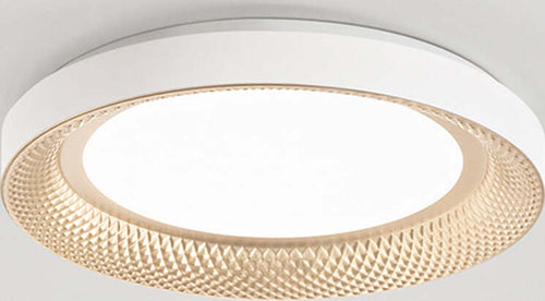 Plafoniera-Contemporanea-Hive-Metallo-Oroled-Integrato-40W