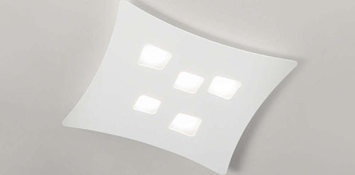 Plafoniera-Contemporanea-Isotta-Metallo-E-Alluminio-Bianco-5-Luci-Gx53
