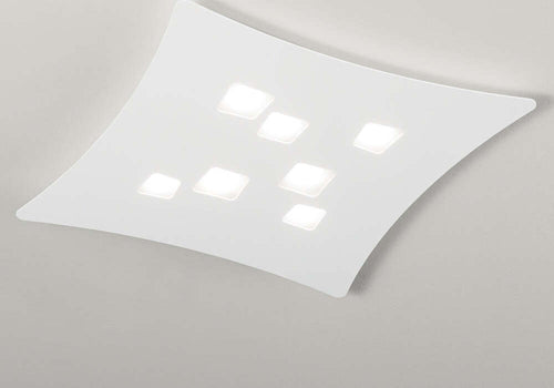 Plafoniera-Contemporanea-Isotta-Metallo-E-Alluminio-Bianco-7-Luci-Gx53