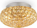 Plafoniera-Contemporanea-King-Metallo-Cristallo-Oro-3-Luci-G9-3W-3000K