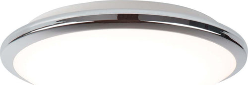 Plafoniera-Contemporanea-Knutsford-Acciaio-Cromo-Vetro-Bianco-Led-14W-3500K