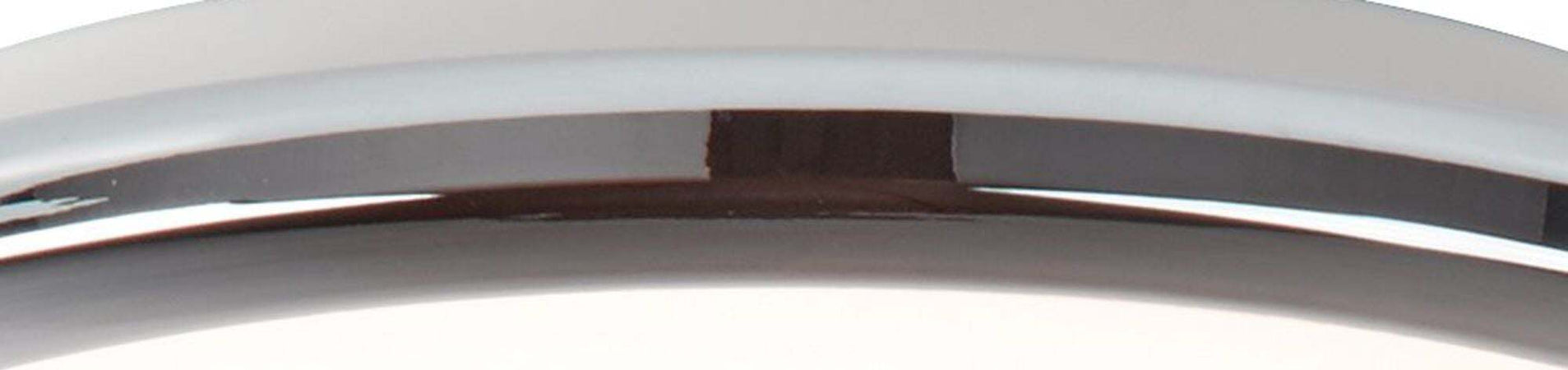 Plafoniera-Contemporanea-Knutsford-Acciaio-Cromo-Vetro-Bianco-Led-14W-3500K