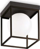 Plafoniera-Contemporanea-Lingotto-Metallo-Nero-1-Luce-E14-28W-Ip20