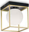 Plafoniera-Contemporanea-Lingotto-Metallo-Ottone-1-Luce-E14