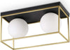 Plafoniera-Contemporanea-Lingotto-Metallo-Ottone-2-Luci-E14