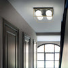 Plafoniera-Contemporanea-Lingotto-Metallo-Ottone-4-Luci-E14