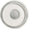 Plafoniera-Contemporanea-Loop-Metallo-Foglia-Argento-Led-30W