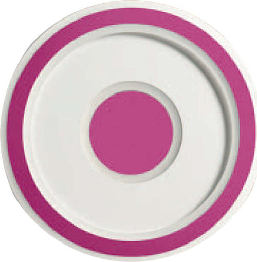 Plafoniera-Contemporanea-Loop-Metallo-Magenta-Led-30W