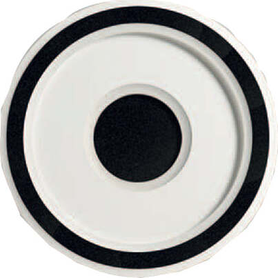 Plafoniera-Contemporanea-Loop-Metallo-Nero-Led-30W