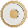 Plafoniera-Contemporanea-Loop-Metallo-Oro-Opaco-Led-46W