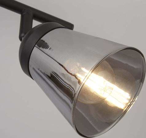 Plafoniera-Contemporanea-Mega-Acciaio-Nero-Fumè-2-Luci-E14