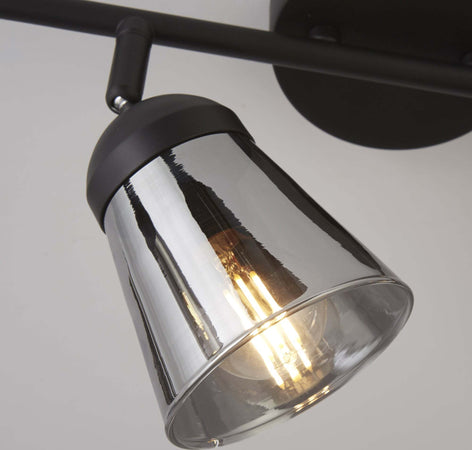 Plafoniera-Contemporanea-Mega-Acciaio-Nero-Fumè-4-Luci-E14