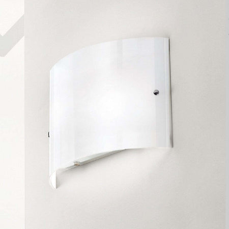 Plafoniera-Contemporanea-Michela-Metallo-Cromo-E-Vetro-Bianco-32Cm-2-Luci-E27