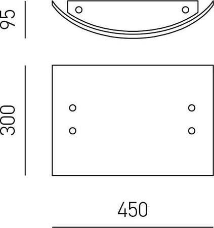 Plafoniera-Contemporanea-Michela-Metallo-Cromo-E-Vetro-Bianco-45Cm-2-Luci-E27