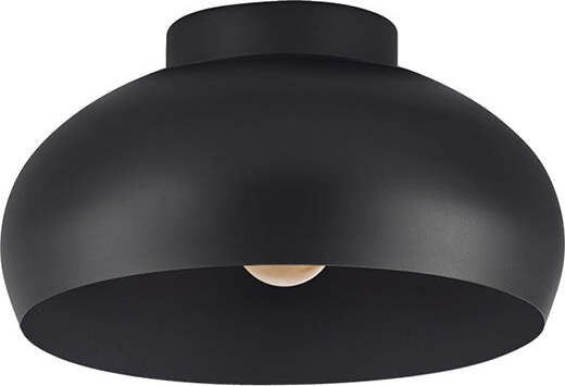 Plafoniera-Contemporanea-Mogano-2-1-Luce-Acciaio-Nero