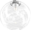 Plafoniera-Contemporanea-Moon-Metallo-Cromo-Vetro-Bianco-1-Luce-E27-D.40Cm