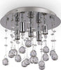 Plafoniera-Contemporanea-Moonlight-Metallo-Cristallo-Cromo-5-Luci-G9-3W-3000K