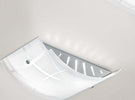 Plafoniera-Contemporanea-Nereide-Metallo-Cromo-E-Vetro-Bianco-2-Luci-E27-35Cm