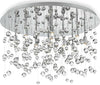 Plafoniera-Contemporanea-Neve-Metallo-Bianco-8-Luci-G9-3W-3000K-Luce-Calda