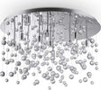 Plafoniera-Contemporanea-Neve-Metallo-Cromo-12-Luci-G9-3W-3000K-Luce-Calda