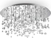 Plafoniera-Contemporanea-Neve-Metallo-Cromo-15-Luci-G9-3W-3000K-Luce-Calda