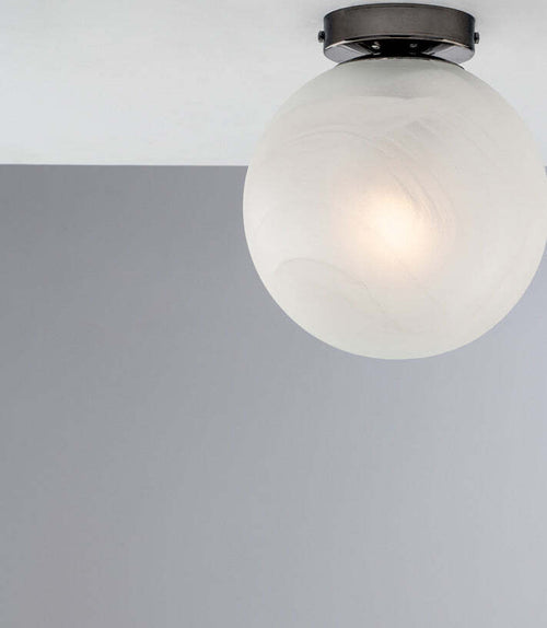 Plafoniera-Contemporanea-Olaf-Cromo-Nero-1-Luce-E27