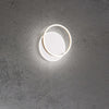 Plafoniera-Contemporanea-Orbit-Alluminio-Bianco-Oro-Led-Integrato-43W