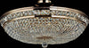 Plafoniera-Contemporanea-Ottilia-Metallo-Oro-12-Luci-Diffusori-Metallo