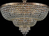 Plafoniera-Contemporanea-Palace-Metallo-Oro-14-Luci