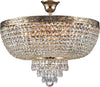 Plafoniera-Contemporanea-Palace-Metallo-Oro-Antico-6-Luci