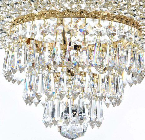Plafoniera-Contemporanea-Palace-Metallo-Oro-Antico-6-Luci