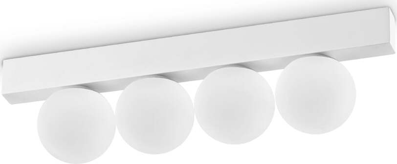 Plafoniera-Contemporanea-Ping-Pong-Metallo-Bianco-Led-Integrato-12W-3000K-Ip20