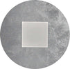 Plafoniera-Contemporanea-Pixart-Metallo-Foglia-Argento-Led-26W