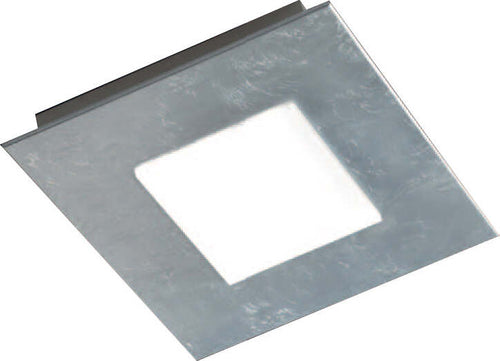 Plafoniera-Contemporanea-Pixel-Metallo-Foglia-Argento-Led-52W