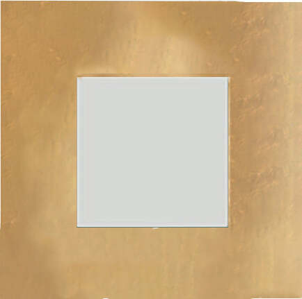 Plafoniera-Contemporanea-Pixel-Metallo-Foglia-Oro-Led-52W