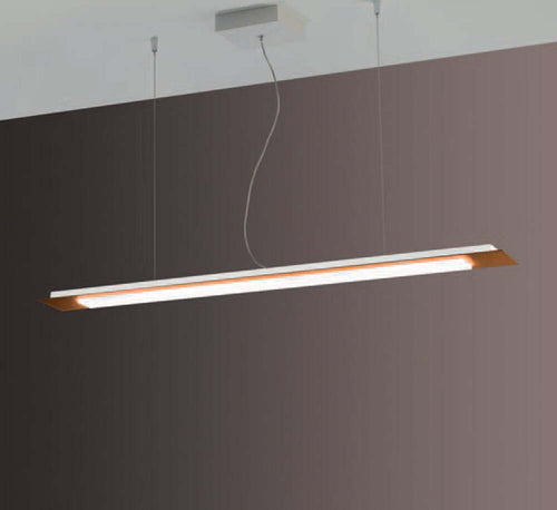 Plafoniera-Contemporanea-Pixel-Metallo-Foglia-Rame-Led-12-43W