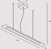 Plafoniera-Contemporanea-Pixel-Metallo-Foglia-Rame-Led-12-43W
