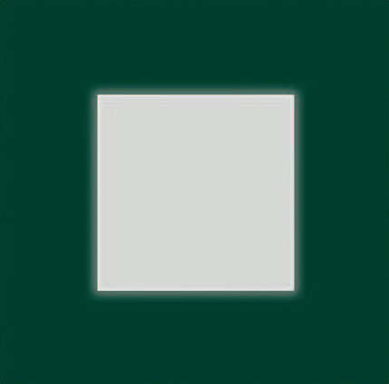 Plafoniera-Contemporanea-Pixel-Metallo-Verde-Bosco-Led-30W