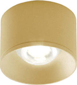 Plafoniera-Contemporanea-Pocket-Metallo-Oro-Opaco-Led-15W