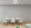Plafoniera-Contemporanea-Rollo-Acciaio-Bianco-Vetro-Cromo-Led-11,5W-3000K